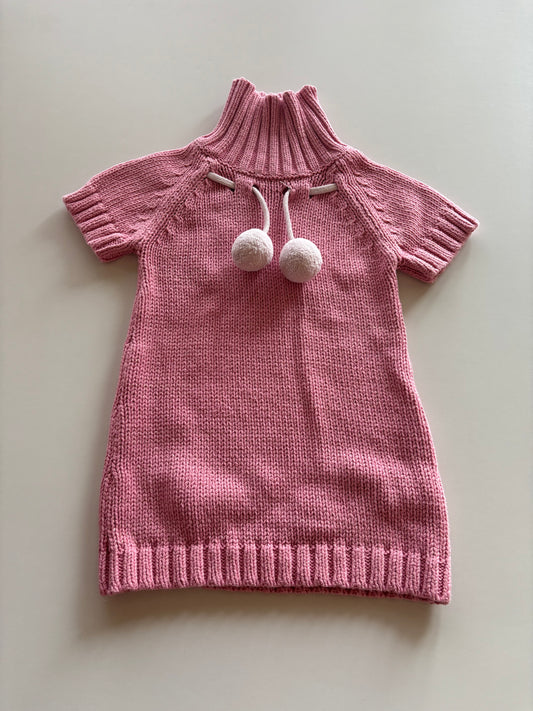 Pink Knit Dress