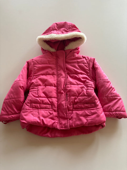 Pink Puffer Jacket