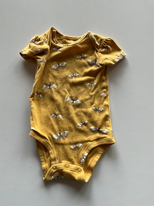 Yellow Moth Onesie
