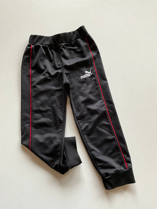 Black & Red Puma Joggers