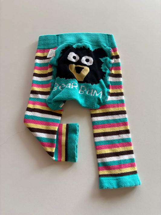 Bear Bum Striped Leggings