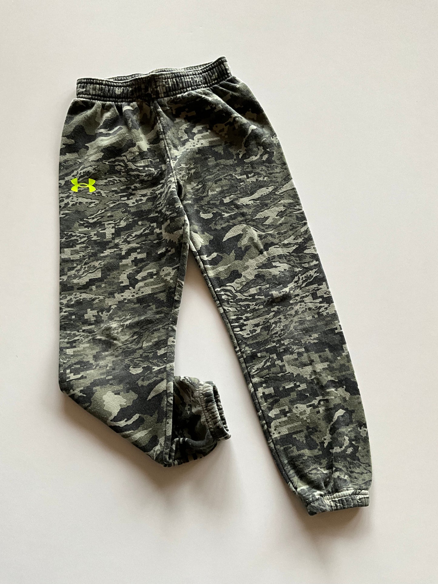 Green Camo UA Joggers