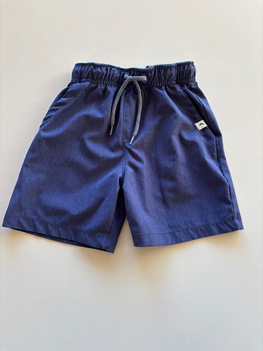 Navy Active Shorts