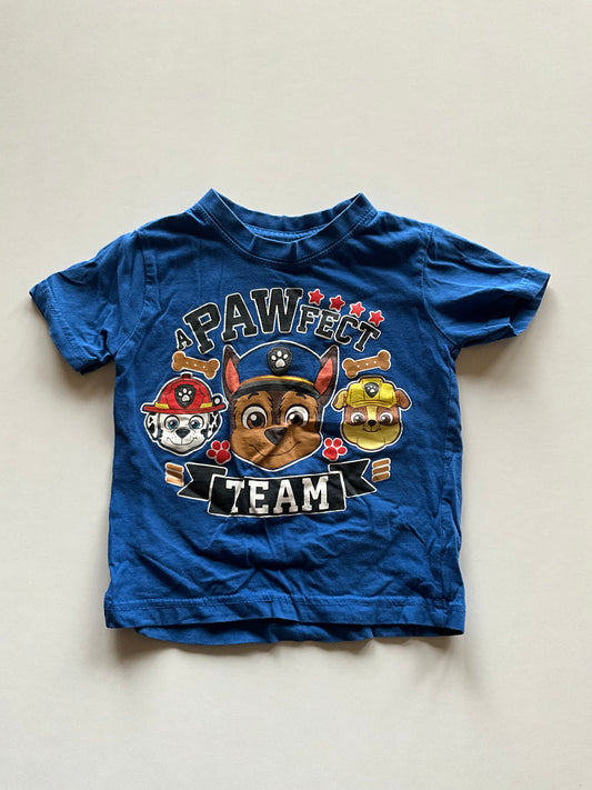 Blue PawFect Team Tee