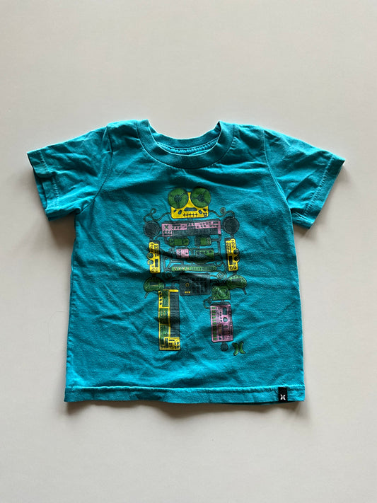 Blue Technology Robot Tee
