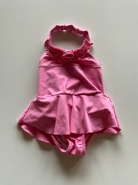 Pink Skirted Bathing Suit