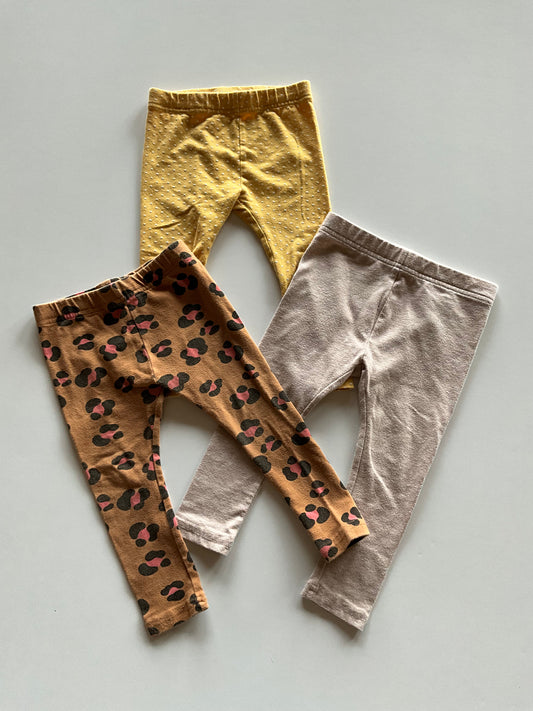 3 Pairs of Leggings