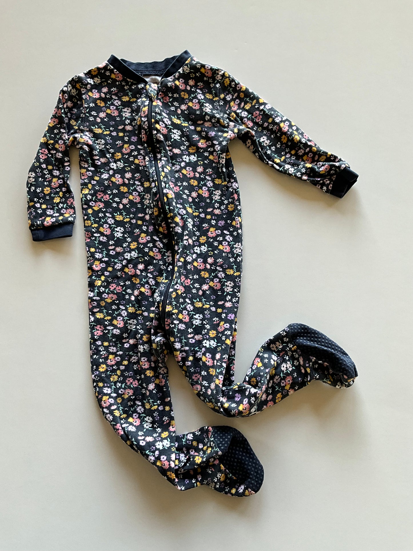 Black Floral Sleeper