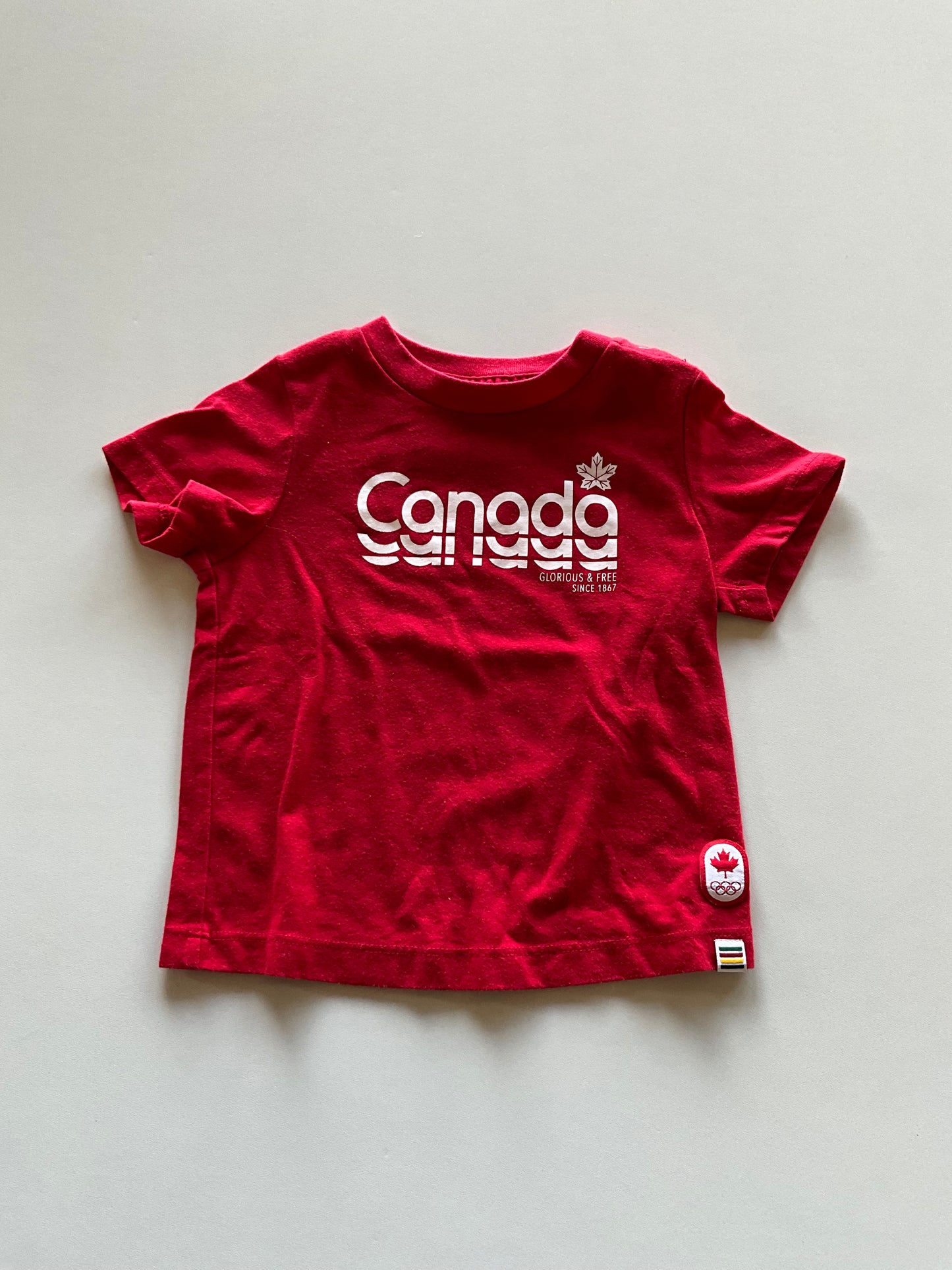 Red Canada Tee