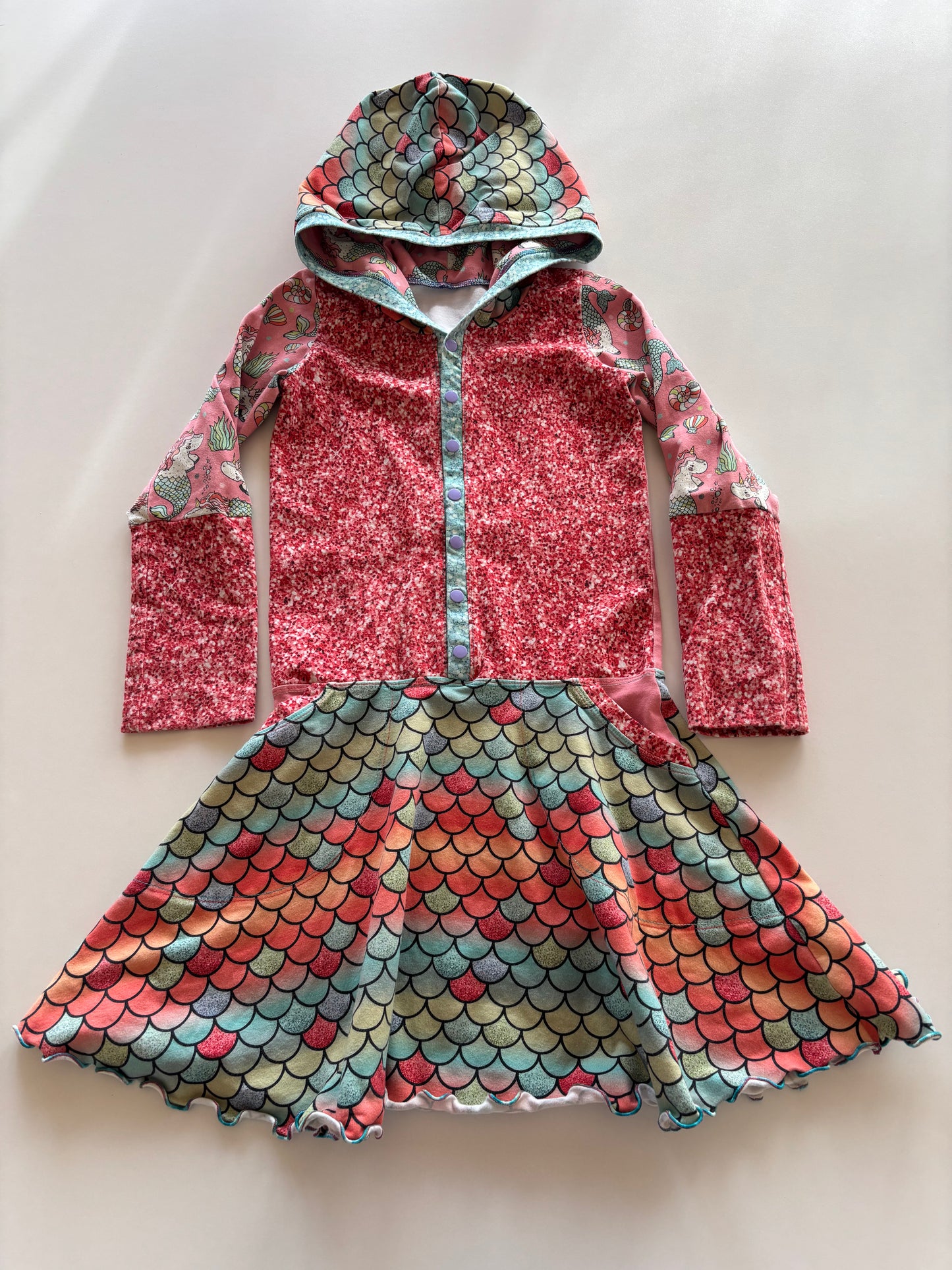 Grow With Me Mer-Unicorn Dress