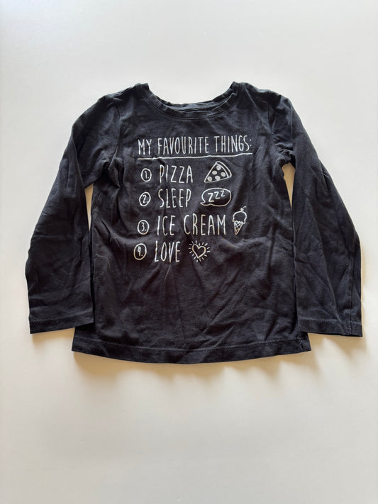 Black & Silver Favourite Things Shirt