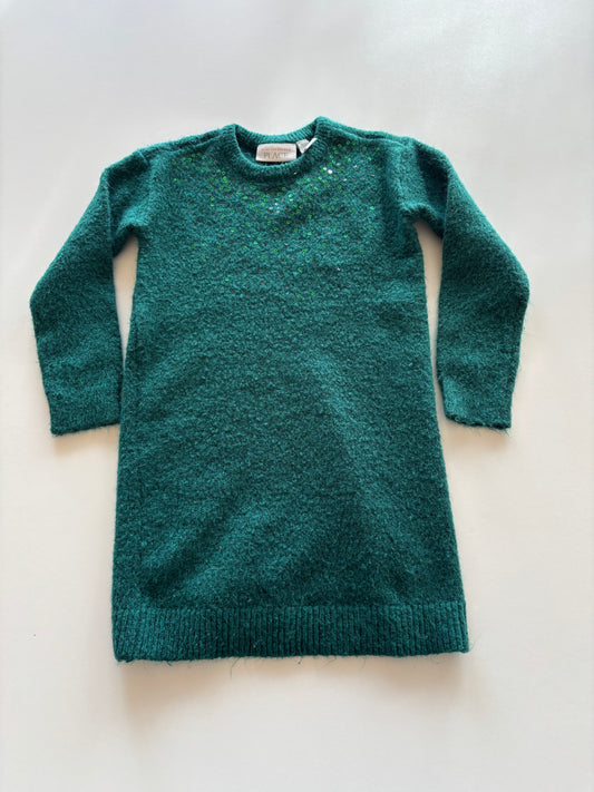 Green Sweater Dress