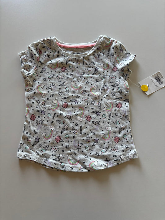 BNWT Grey Rainbows & Magic Tee