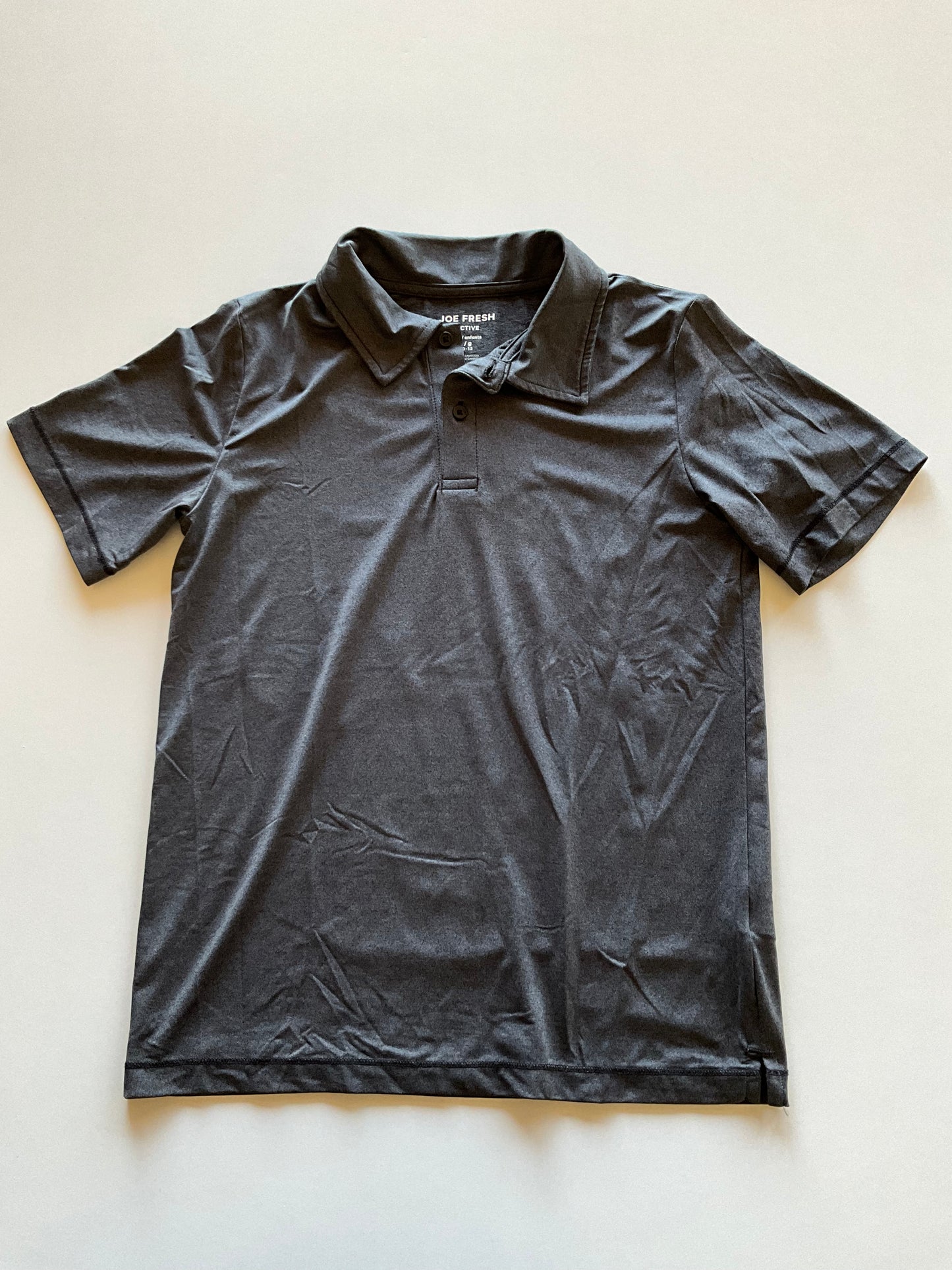 Charcoal Polo Tee