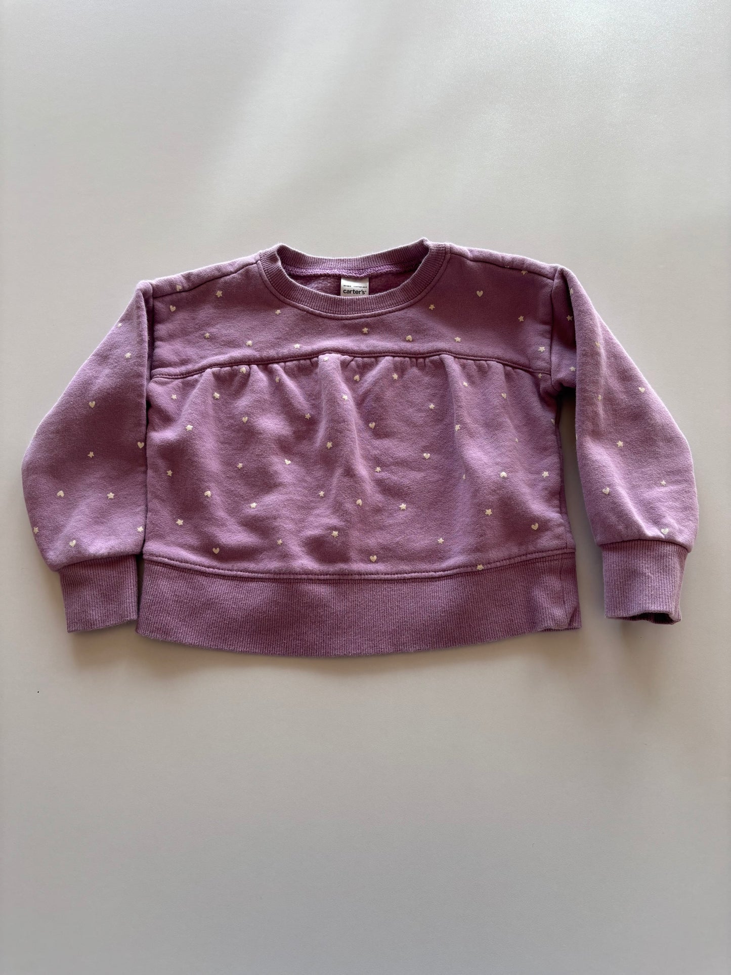 Purple with Stars Sweater