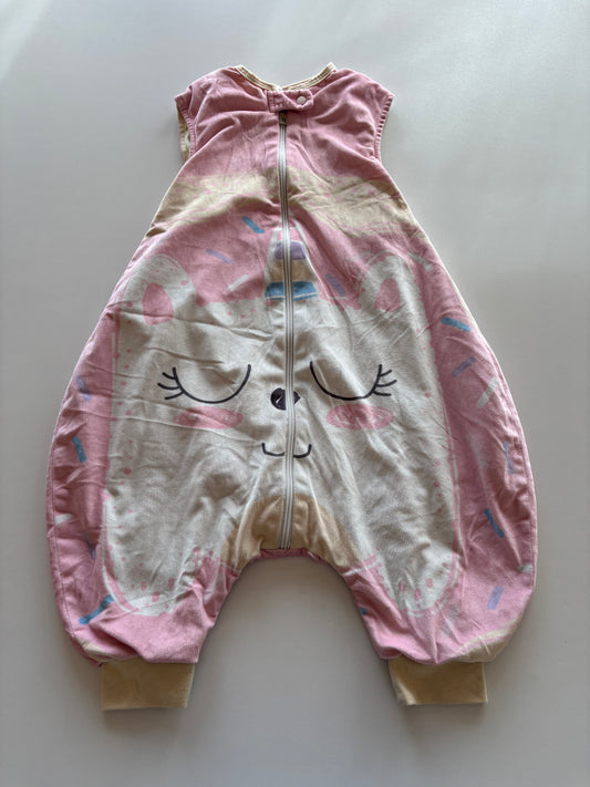Pink Kittycorn Footless Sleepsack
