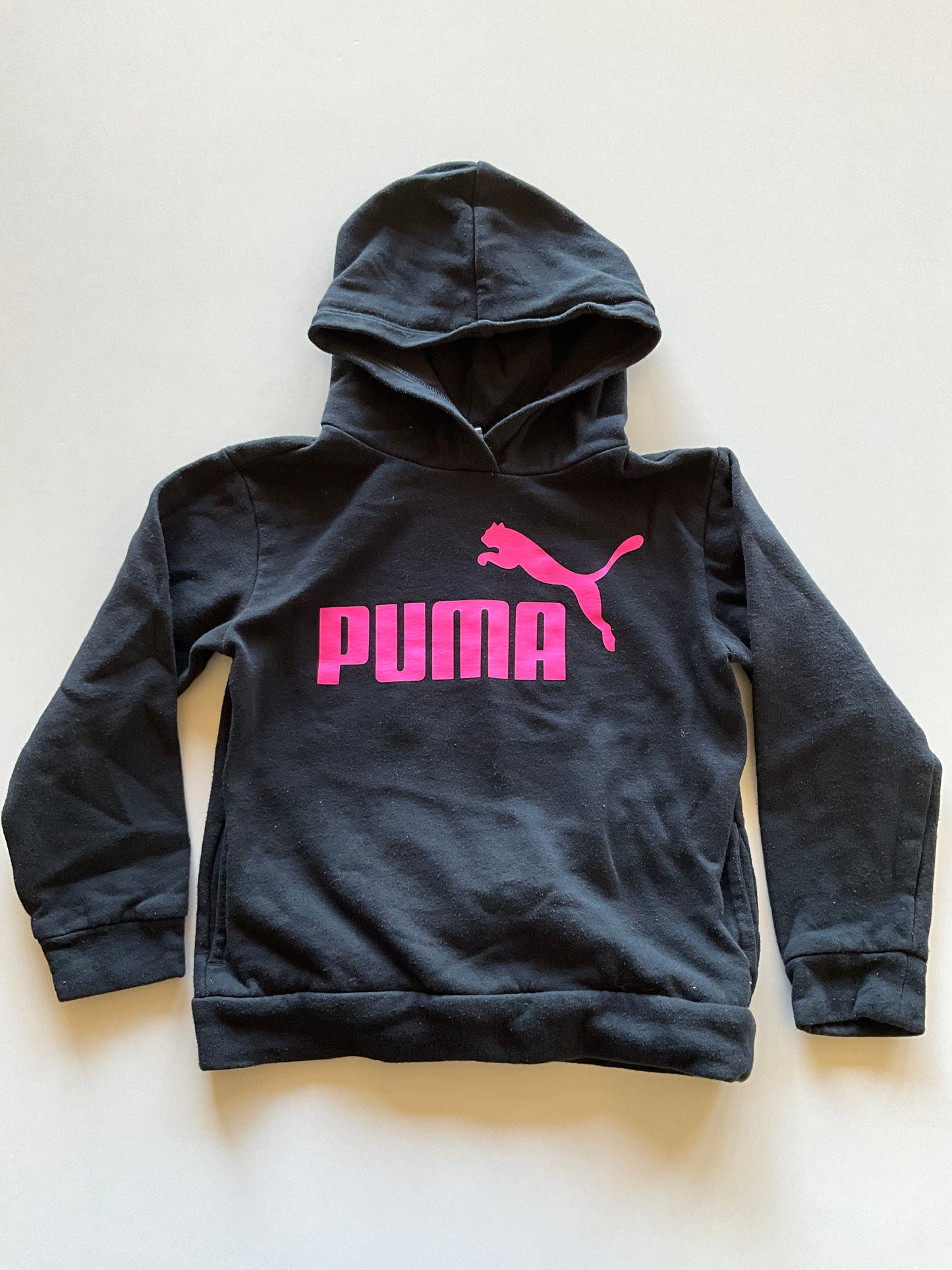 Black & Pink Puma Hoodie