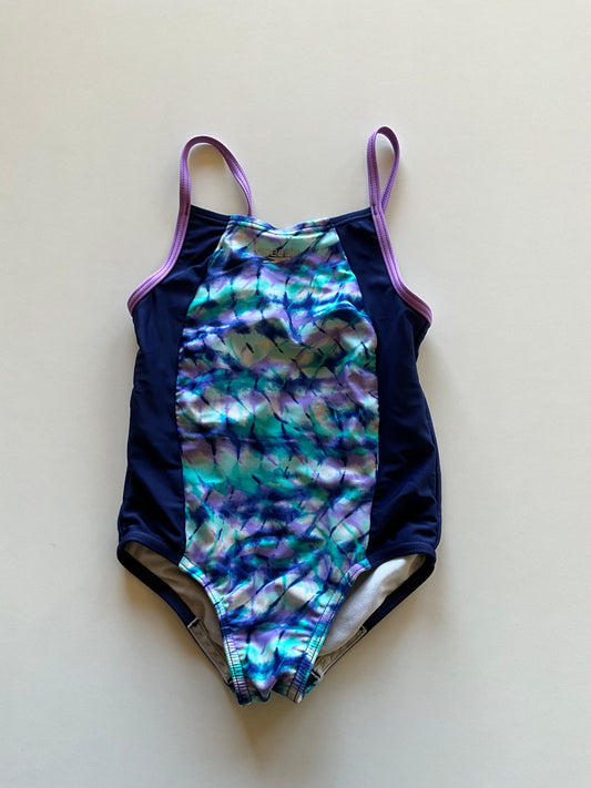 Purple & Blue Speedo Swim Suit