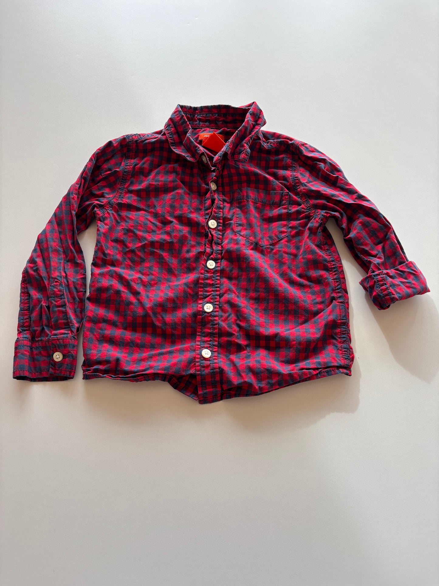 Red & Blue Plaid Shirt