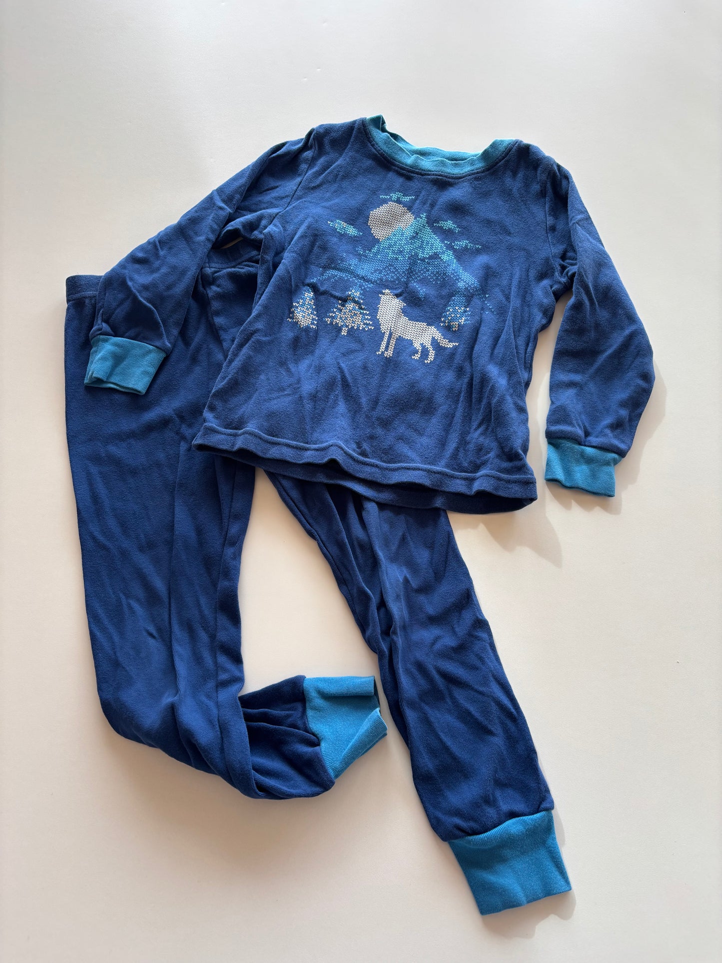 Blue Wolf Pajamas