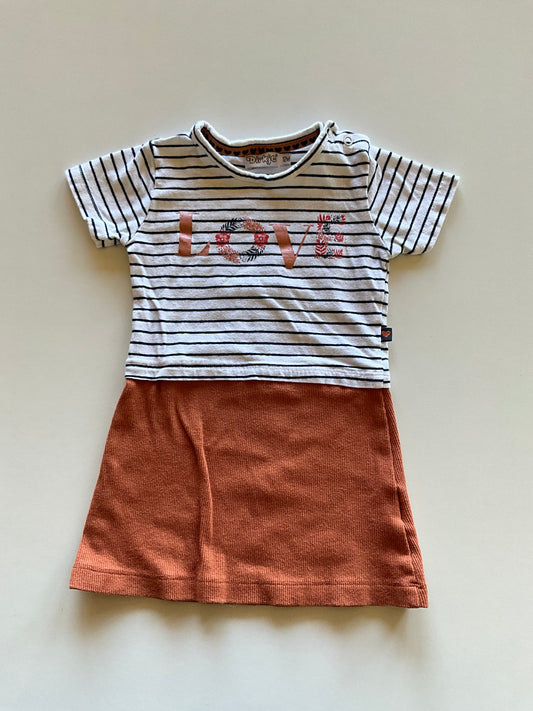 Striped Loved Dress