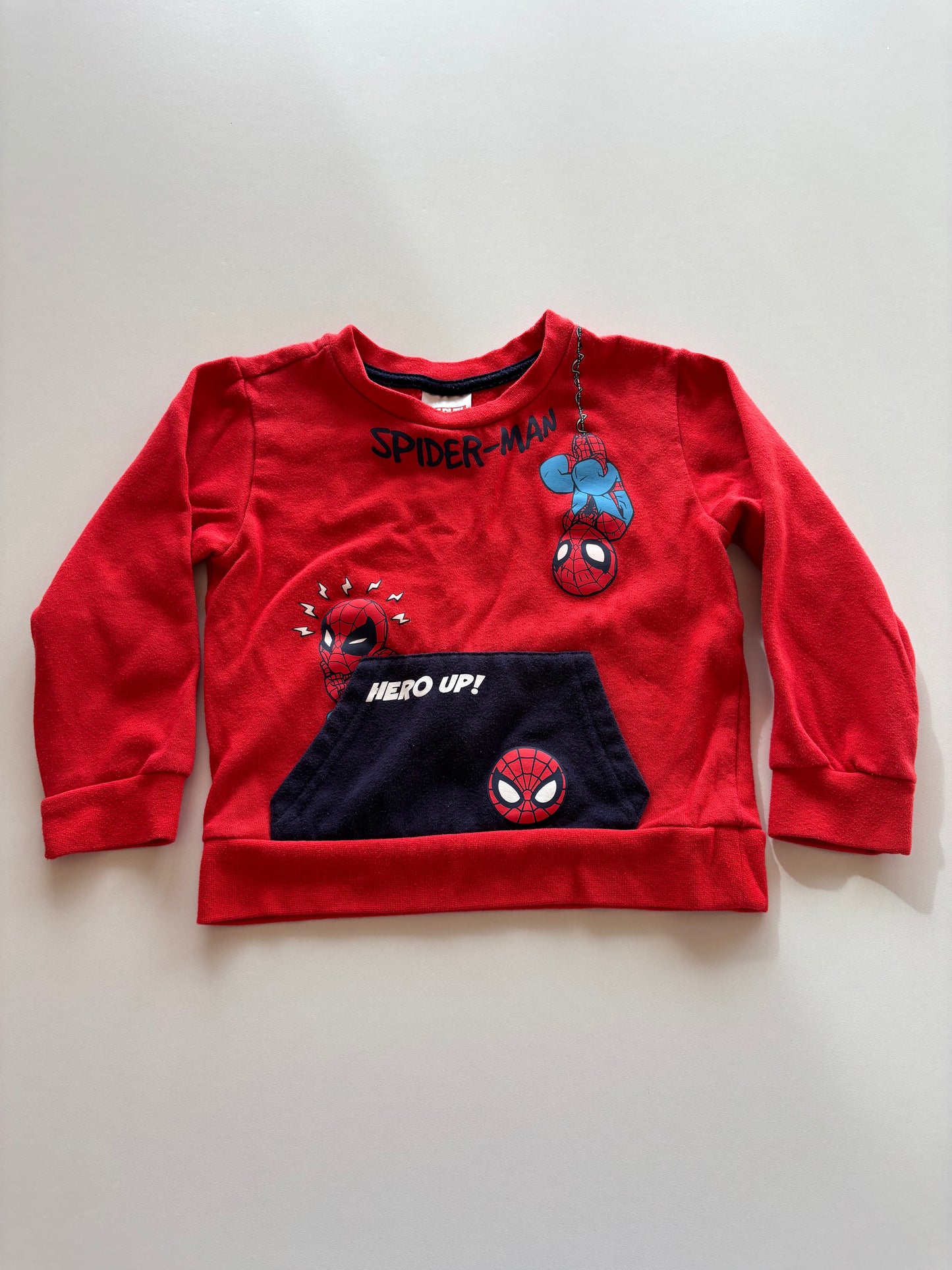 Red Spider-man Crewneck