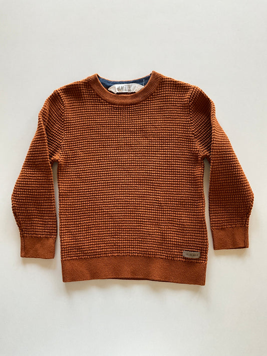 Burnt Orange Knit Sweater