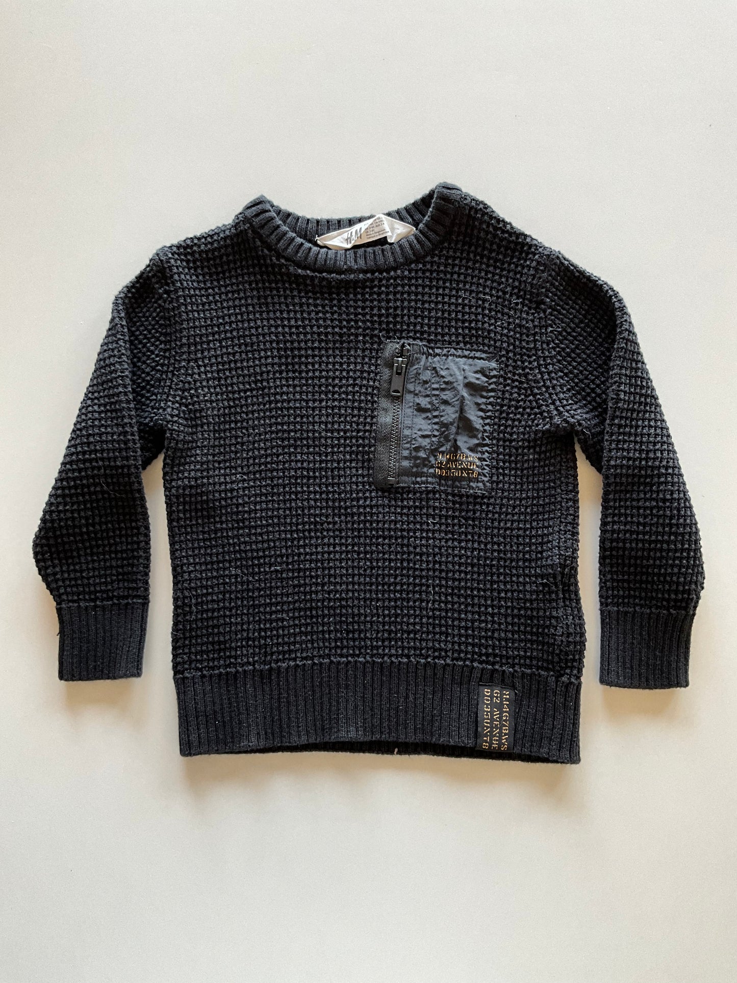 Black Knit Sweater