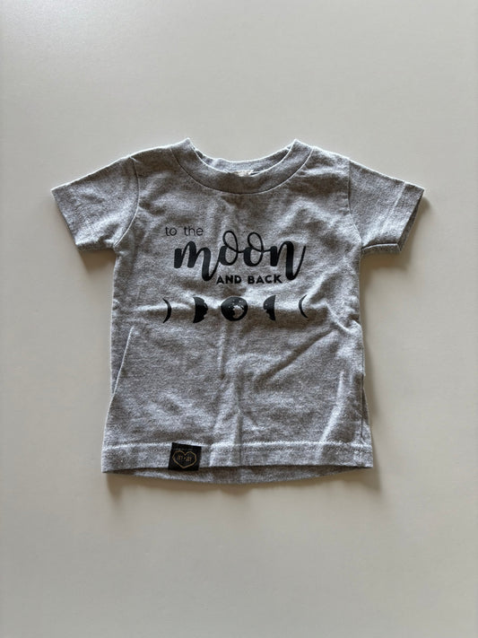 Grey To The Moon & Back Tee