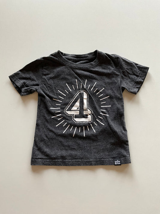 Charcoal 4 Tee