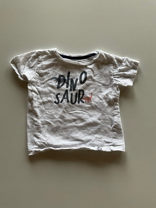White Dinosaur Tee
