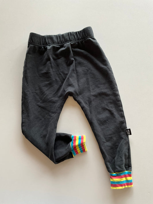 Black Whistle & Flute Joggers