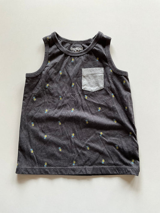Charcoal Pineapple Tank