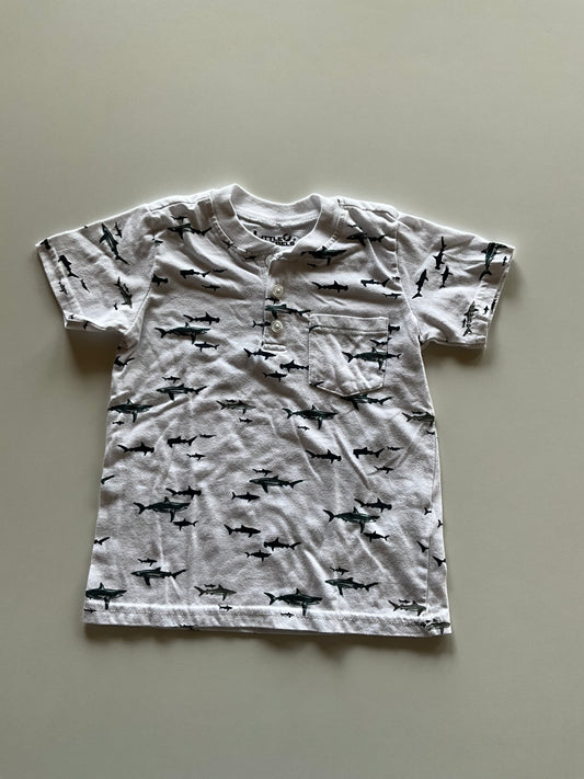 White Shark Pocket Tee