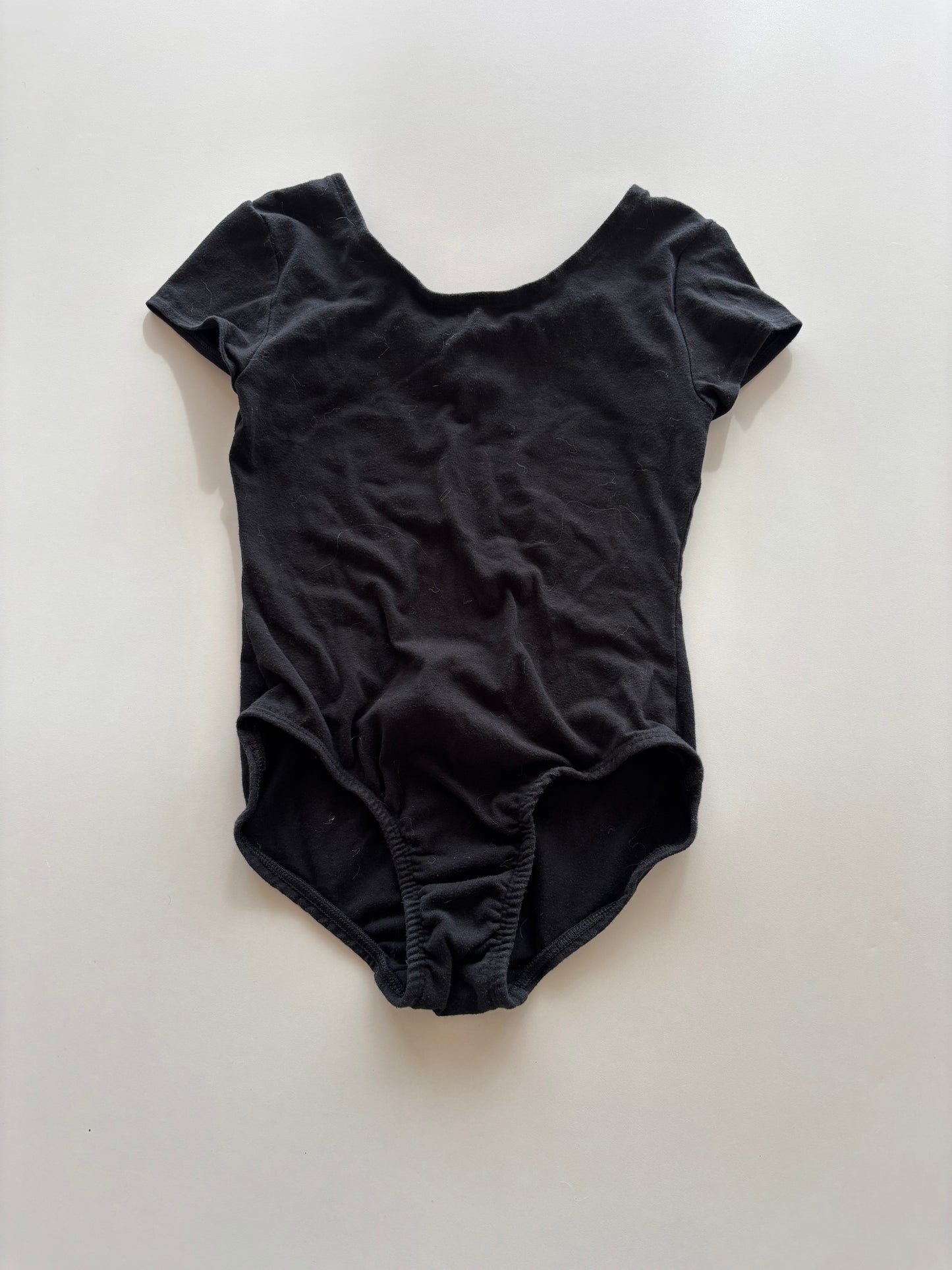 Short Sleeve Black Bodysuit