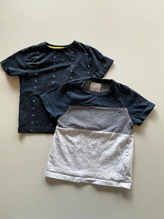 2 Navy Tees