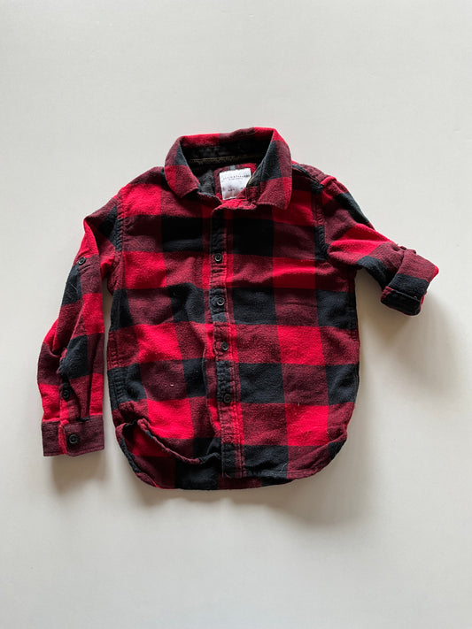 Buffalo Plaid Flannel Button Up