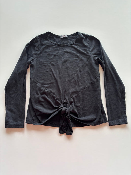 Black Knotted Shirt