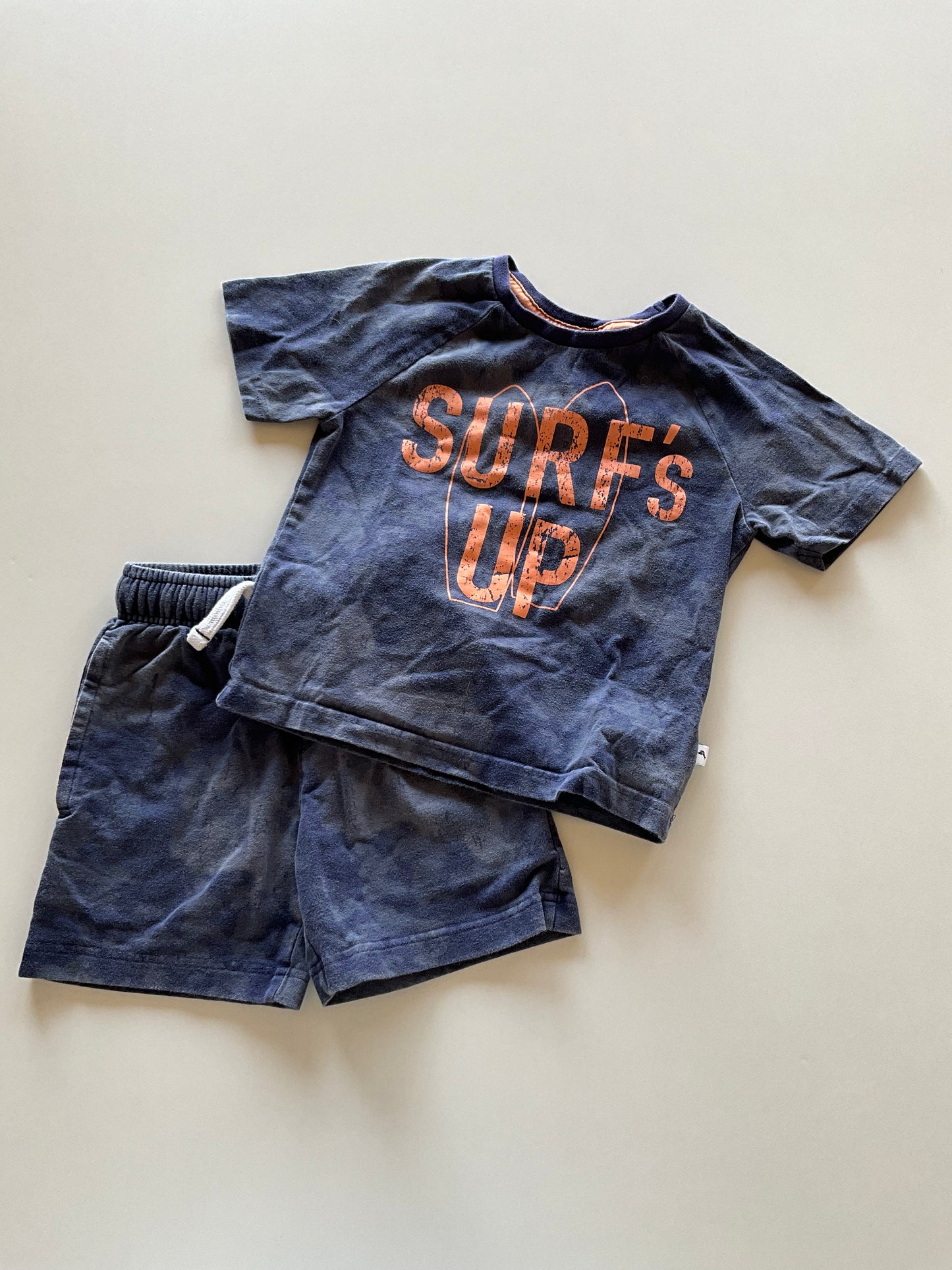 2pc Tie Dye Surf's Up Set