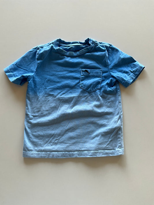 Blue Fade Pocket Tee