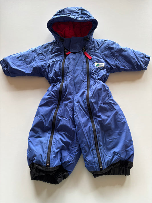 Blue One Piece Snow Suit