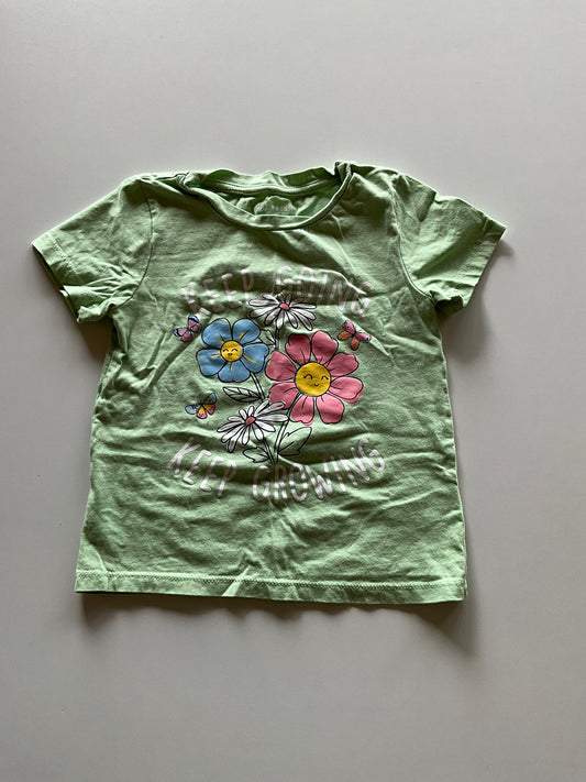 Green Keep Growing Tee