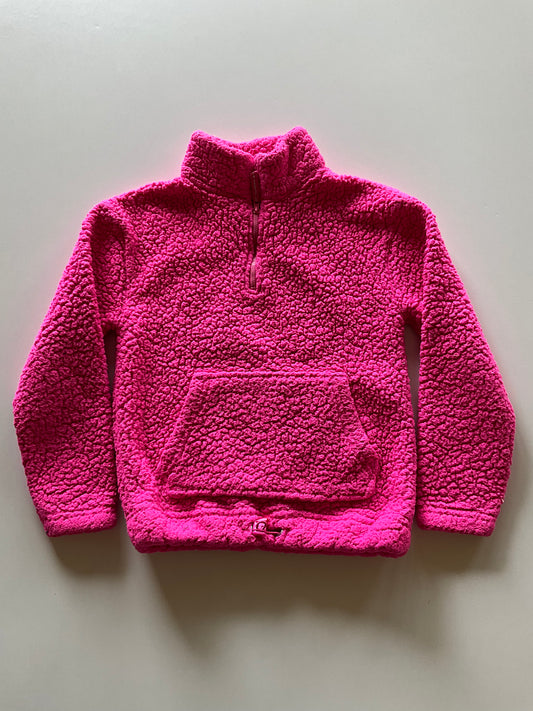 Neon Pink Teddy Fleece