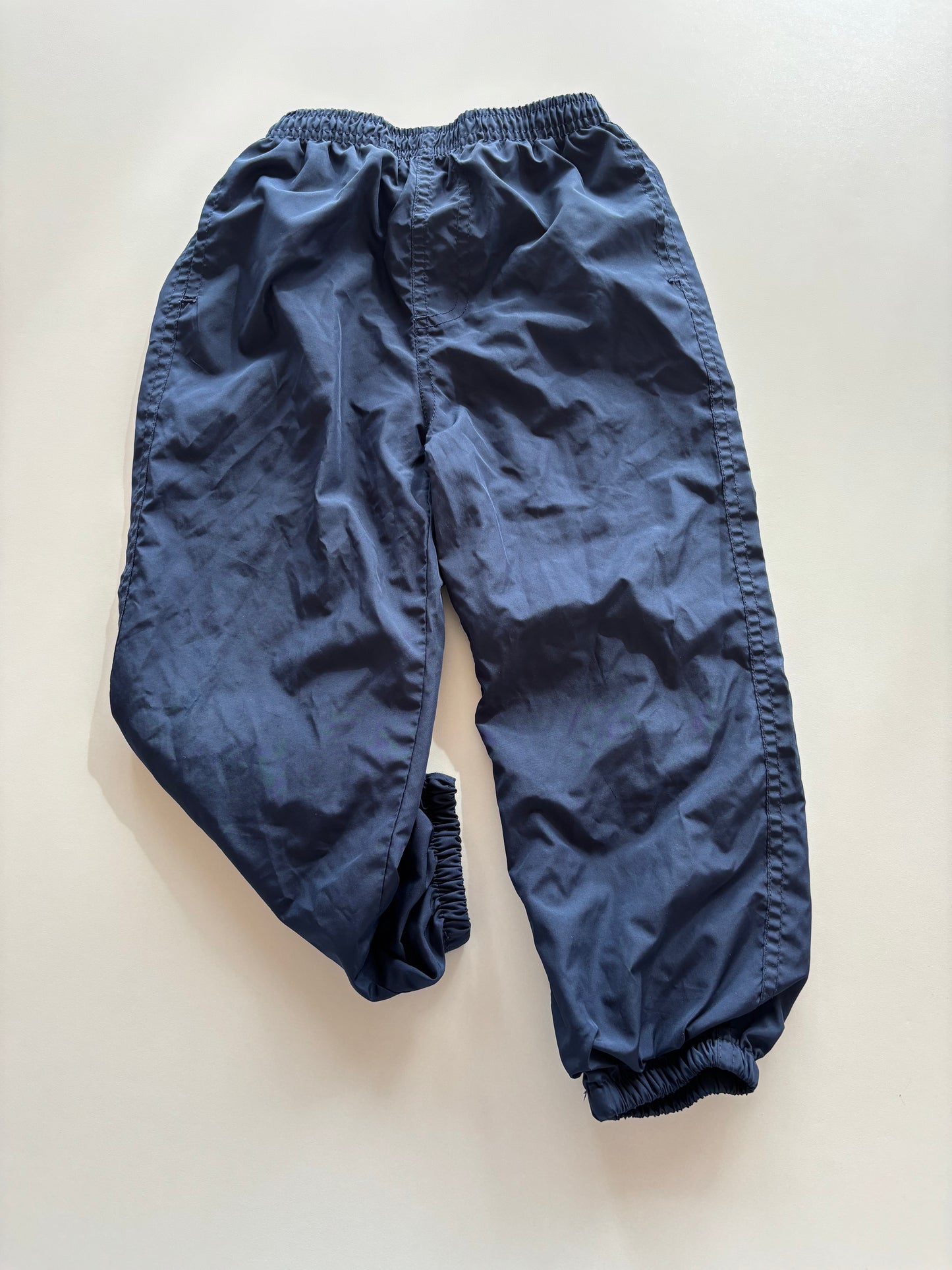 Navy Lined Rain Pants