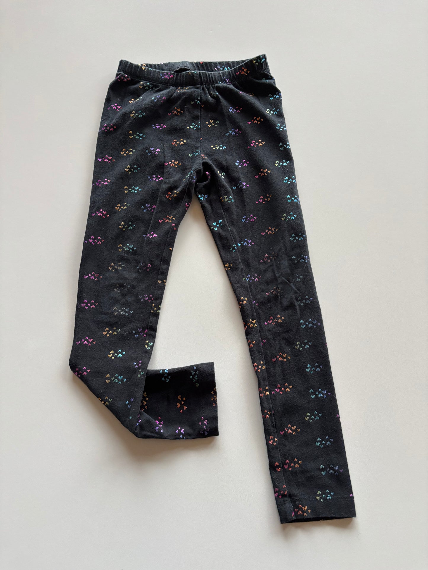 Foil Heart Leggings
