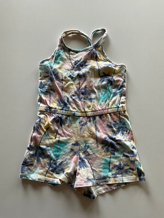 Pastel Palm Tree Romper