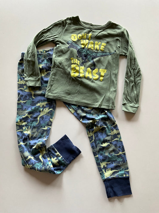 2pc Dino Pajamas