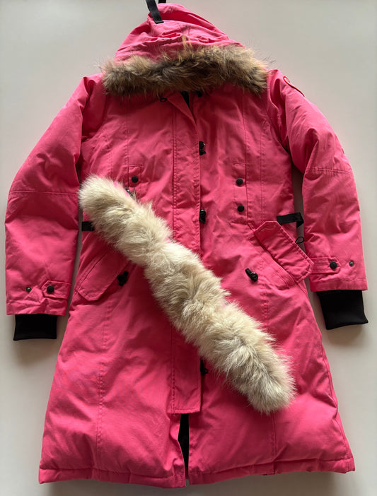 Pink Canada Goose Parka