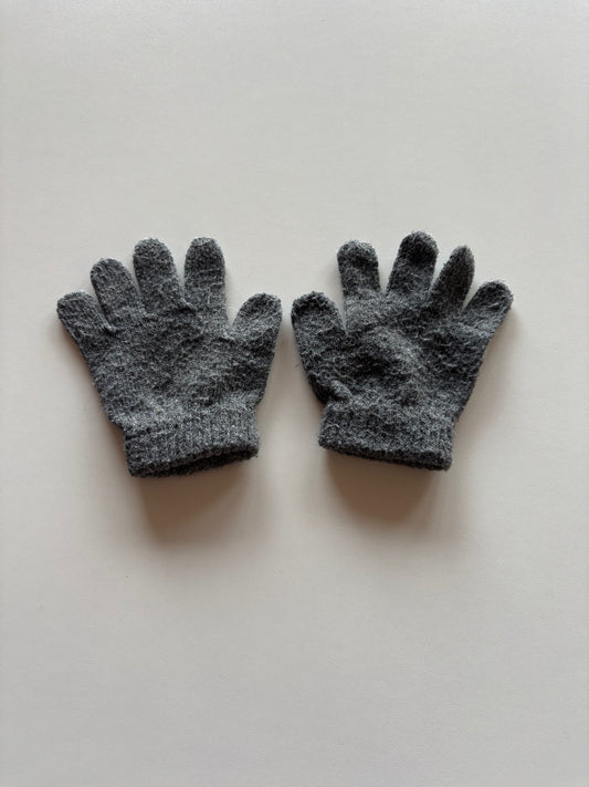 Grey Toddler Size Mini Gloves