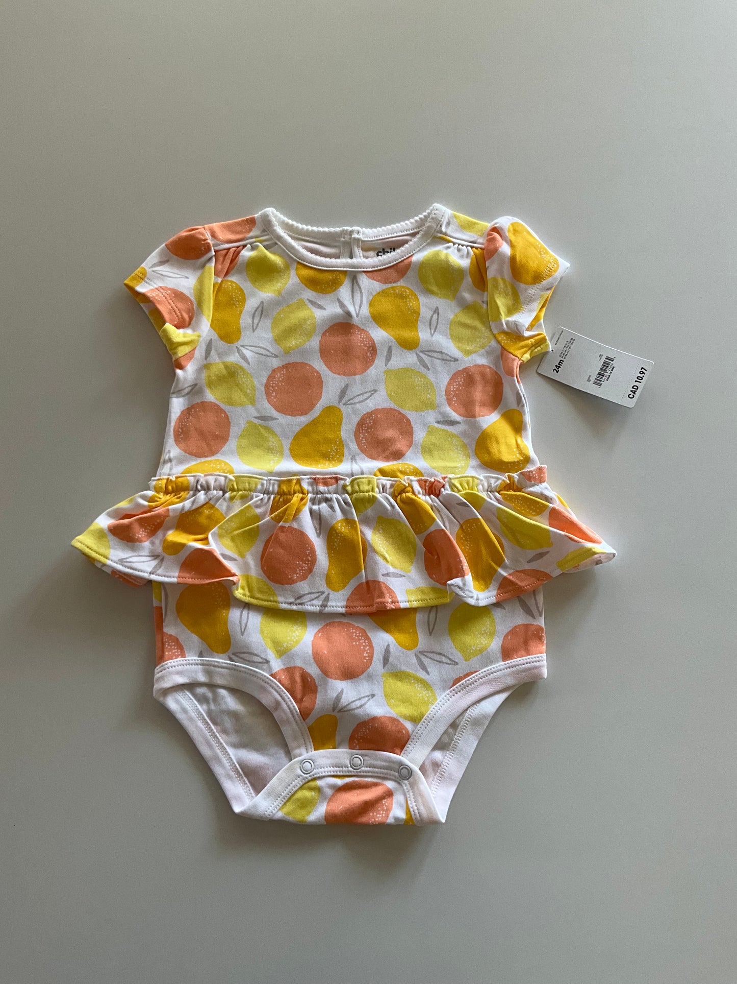 BNWT Citrus Skirted Onesie